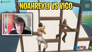 Noahreyli VS Vico 1v1 Buildfights [upl. by Ahsirtak148]