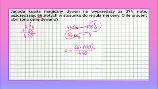 Proporcje w zadaniach tekstowych klasa 6 i 7 zadanie 3 [upl. by Asyal]