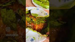 Kerala Meen Pollichathu check comments for full recipe [upl. by Refenej]