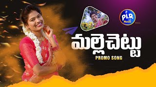 MALLE CHETTU PROMO SONG  MAMIDI MOUNIKA FOLK SONGS  SV MALLIK TEJA  PLR MUSIC [upl. by Ellitnahc]