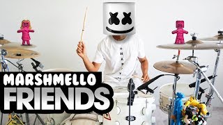 FRIENDS  Marshmello amp AnneMarie DRUM COVER [upl. by Elmaleh695]