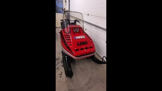 Vintage Lynx Snowmobile  1988 Lynx GL 3900 [upl. by Krantz]