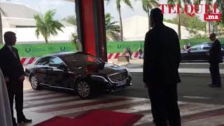 Arrivée du roi Mohammed VI au sommet UAUE à Abidjan [upl. by Micah770]