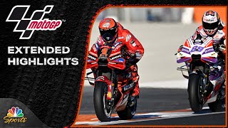 MotoGP EXTENDED HIGHLIGHTS Valencia Grand Prix  112623  Motorsports on NBC [upl. by Aihk833]