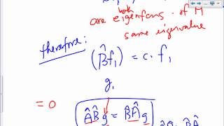 Physical Chemistry Lecture  QM Postulates Part 9 [upl. by Lenehc410]