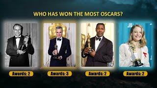 Top 20 Greatest Actors in Oscar History [upl. by Maxa]