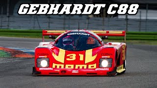 1987 GEBHARDT C88  560hp Audi 5Cylinder  Hockenheimring 2023 [upl. by Nwad]