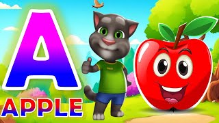 Phonics Song 2 with TWO Words in 3DA For Airplane  ABC Alphabet Songs with Sounds for Children542 [upl. by Hanover629]