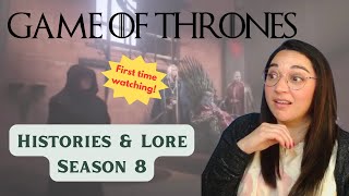 First Time Watching Game of Thrones Histories amp Lore Season 8 [upl. by Oicafinob]