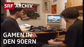 Gamen in den 90ern  Videospiele in der Schweiz 1992  SRF Archiv [upl. by Kaasi]