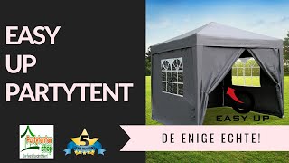 EASY UP PARTYTENT  Makkelijker kan het niet [upl. by Patrich]