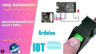 ESP32 And Fingerprint Sensor Based Biometric Security System IOT [upl. by Trab678]