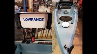 Hobie Compass  Lowrance Elite Ti and Point1 install [upl. by Isborne]