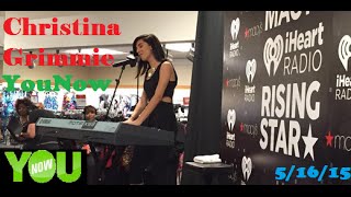 Christina Grimmie YouNow 51615 [upl. by Markman73]