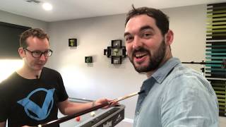 TESTING THE CHEAPEST POOL CUE EVER Rollie Williams amp Venom Trickshots [upl. by Matheny]