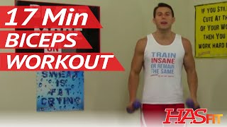 300 Biceps Workout  HASfit Bicep Exercises  Bicep Workout Training  Biceps Exercise Routine [upl. by Harutek]