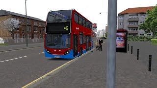 Bowdenham V5  OMSI 2  402 to Wotton High Road  ADL Enviro 400  No Commentary [upl. by Ttevy]