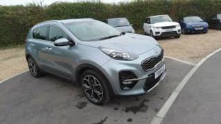 KIA SPORTAGE GRDI GTLINE SUV 2019 DIESEL MANUAL EURO 6 IN A LOVELY Grey Metallic [upl. by Heuser]