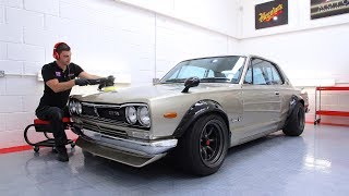 NISSAN SKYLINE HAKOSUKA GTR DETAILING [upl. by Ayanad]