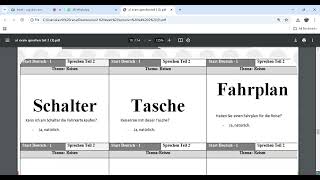 3 GOETHE A1 exam SPRECHEN teil 2 [upl. by Aenaj532]