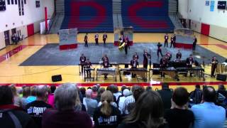 Buffalo High School Drumline  Dassel  Cokato HS 2013 [upl. by Eilyr787]