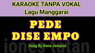 karaoke manggarai  NEKA OKE PEDE DISE EMPO Cipt Bona jemarut [upl. by Odidnac]