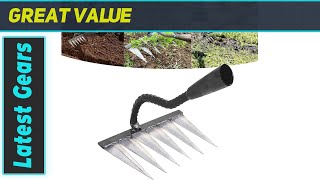 GOFEVDRT Garden Rake  The Best Heavy Duty Tool for Every Gardener [upl. by Reich]