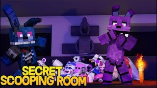 Minecraft Fnaf Secret Scooping Room Minecraft FNAF Roleplay [upl. by Ailemac]