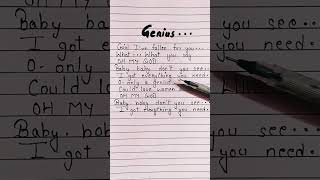 Genius songlyrics Gallery viral lyrics trending ytshorts shorts [upl. by Folly]