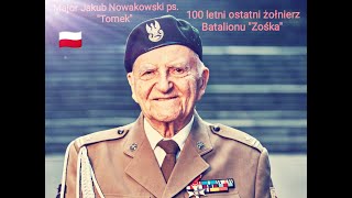 Major Jakub Nowakowski ps quotTomekquot  ostatni żołnierz z Batalionu quotZośkaquot Granica 04082024 [upl. by Plunkett]