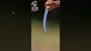 Katana Vs bullet shorts mrbeast katanaking [upl. by Niatirb619]