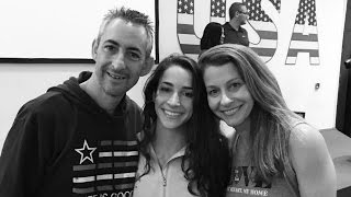 Aly Raisman  Supportive Parents [upl. by Dnalel]