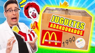 Compré CAJA DE JUGUETES ABANDONADOS de McDonalds 📦❓  Caja Misteriosa eBay [upl. by Daley522]