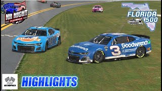 Marty Cmejla Gets Hit Late in Wreck During Darrington Woodworking Florida 500 Crash  iRacing [upl. by Hajed627]