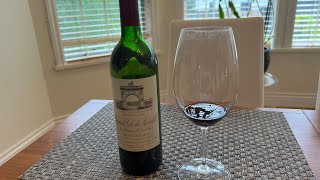 Leoville Las Cases 1989 Trophy St Julien Bordeaux Wine Review  2nd Growth Wine [upl. by Lowell]