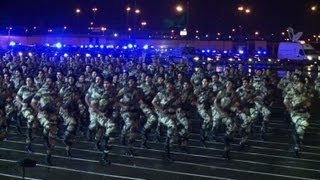 Arabie Saoudite parade sécuritaire avant le Hajj [upl. by Hsac]