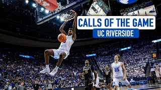 BYU Mens Basketball  UC Riverside  Calls of the Game  November 8 2024 [upl. by Llevra]