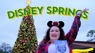 Festive Christmas Tree Stroll amp Holiday Food 🎄✨quot  Disney World [upl. by Appleby]