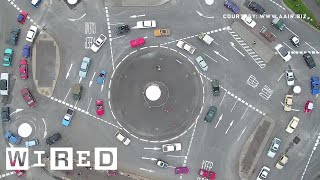 See How an Insane 7Circle Roundabout Actually Works  WIRED [upl. by Jayne]