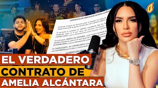 REVELAMOS EL CONTRATO DE AMELIA ALCANTARA EN FOGARATÉ RADIO “10000 DÓLARES DE SALARIO” [upl. by Ardath]