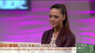 Nagy Adri a megújult Jóban Rosszban kulisszatitkairól  20141030Csütörtök  tv2humokka [upl. by Rodd573]