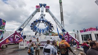 Fête foraine foire comtoise  Besançon 2023 [upl. by Oimetra420]