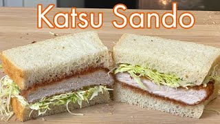 Katsu Sando  Tonkatsu Sandwich  Full Recipe  incl Shokupan [upl. by Iah]