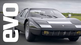 Ferrari 365 GT4 BB driven  evo ICONS [upl. by Ikin]