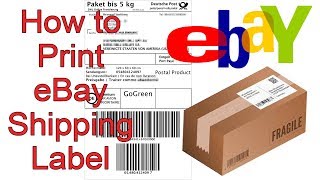 How to print ebay shipping details [upl. by Ahrens463]