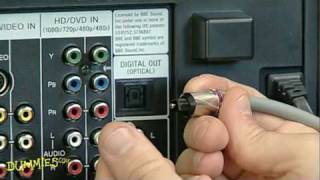 How to Connect an HDTV to Your Sound System or Home Theater For Dummies [upl. by Westney743]