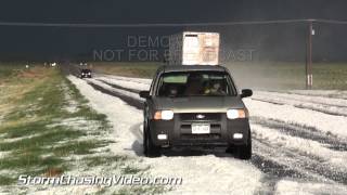 6172013 Morgan County CO Insane Hailstorm [upl. by Gardol]