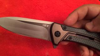 ZERO TOLERANCE 0801 CF LIMITED EDITION TODD REXFORD DESIGN 1st video on YT [upl. by Gamber480]