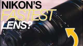 The FASTEST Nikkor Lens TO DATE Nikon Z 58mm f095 S Noct [upl. by Andrews]