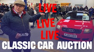 LIVE CLASSIC CAR AUCTION  Sunday 29 January 2023 [upl. by Farlay]